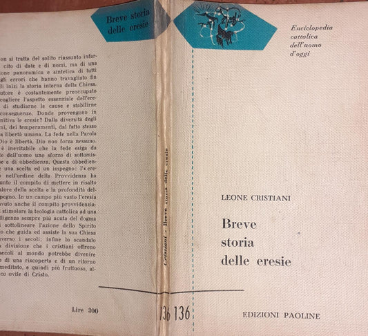 Breve storia delle eresie - copertina