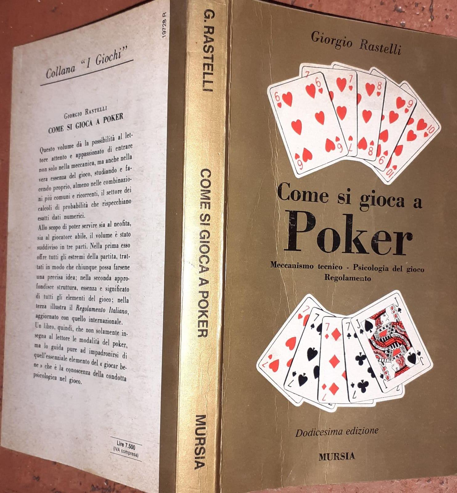 Come si gioca a poker - copertina