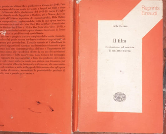 Il film. Evoluzione ed essenza di un'arte nuova - copertina