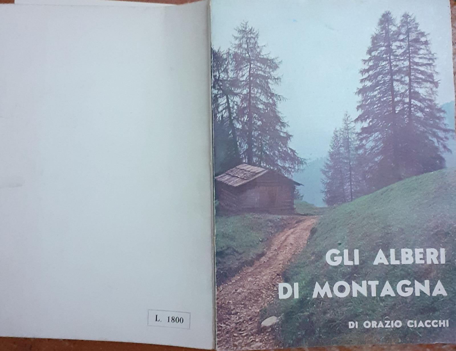 Gli alberi di montagna - copertina