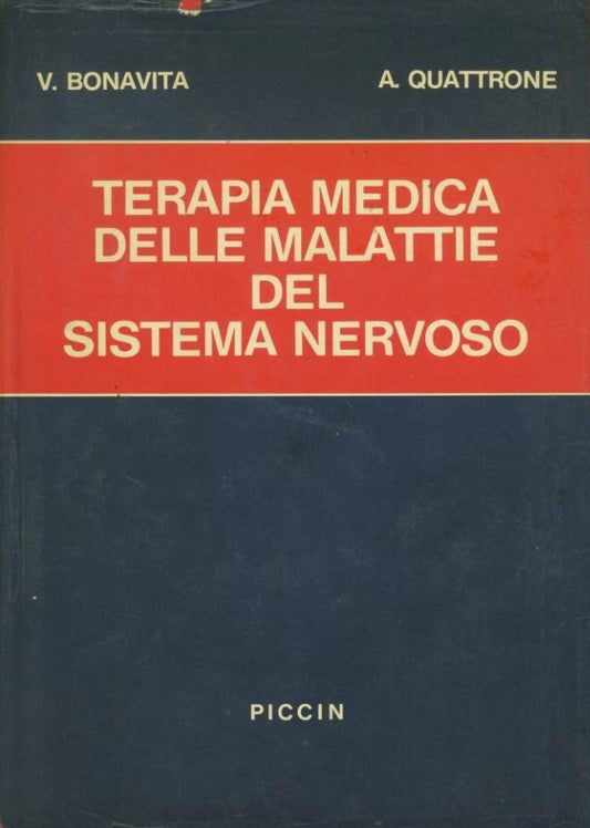 Terapia medica delle malattie del sistema nervoso - copertina