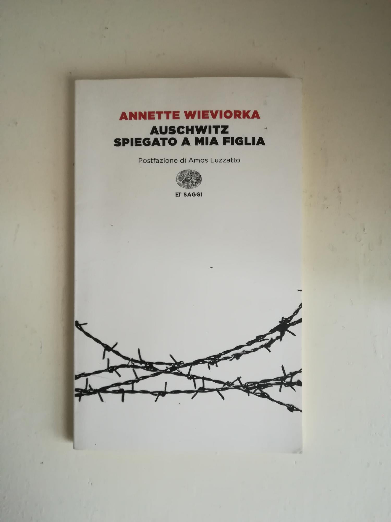 Auschwitz spiegato a mia figlia - copertina