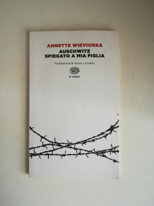 Auschwitz spiegato a mia figlia - copertina
