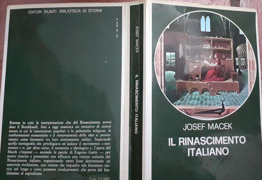 Il rinascimento italiano - copertina