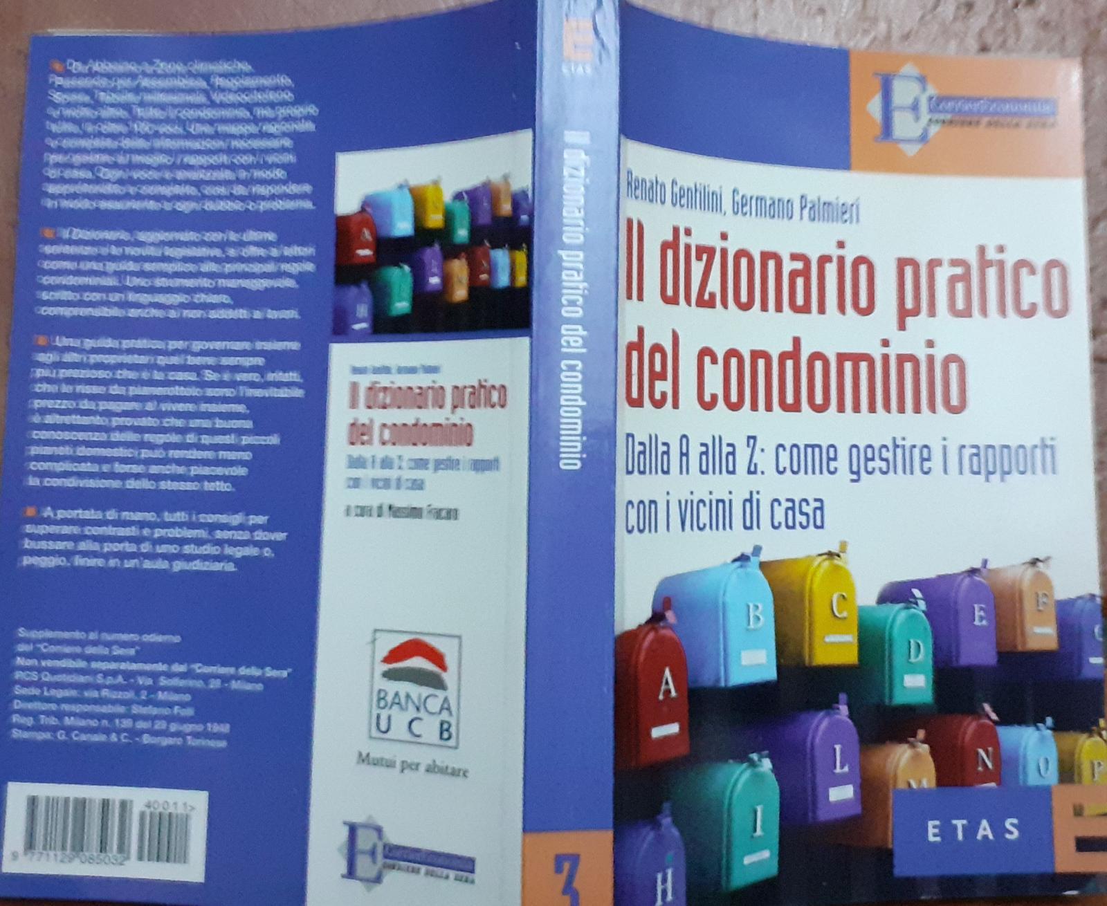 Il dizionario pratico del condominio - copertina