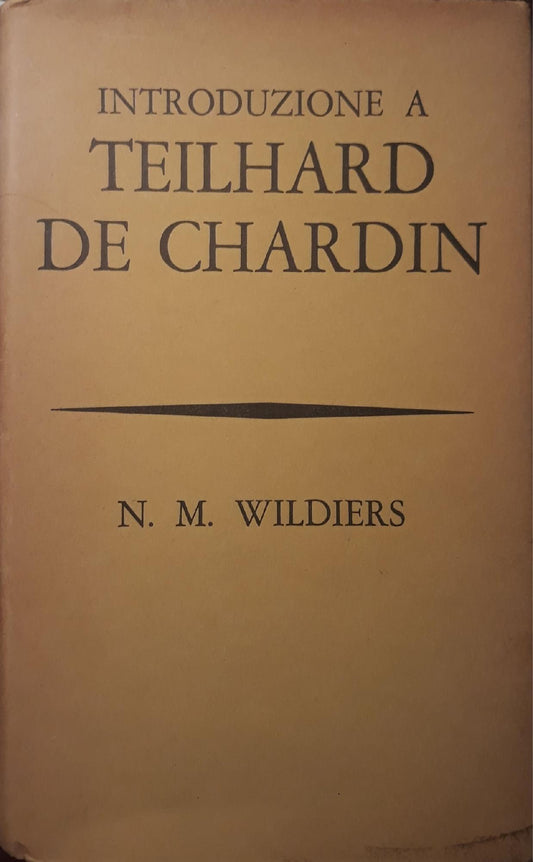 Introduzione a Teilhard De Chardin - copertina
