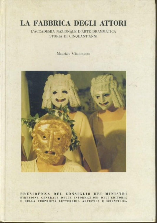 La fabbrica degli attori - copertina
