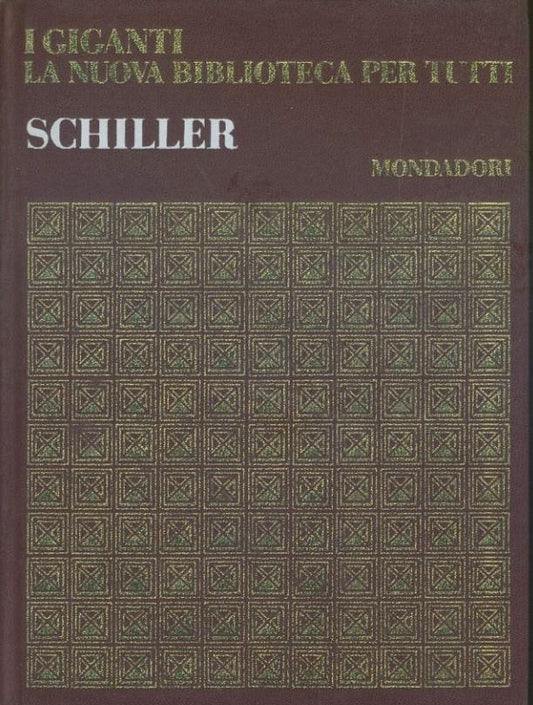 Friedrich Schiller - copertina