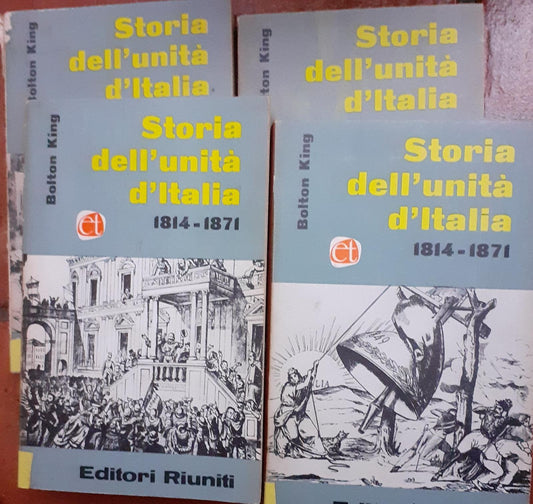Storia dell'unita' d'Italia 1814-1871 - copertina