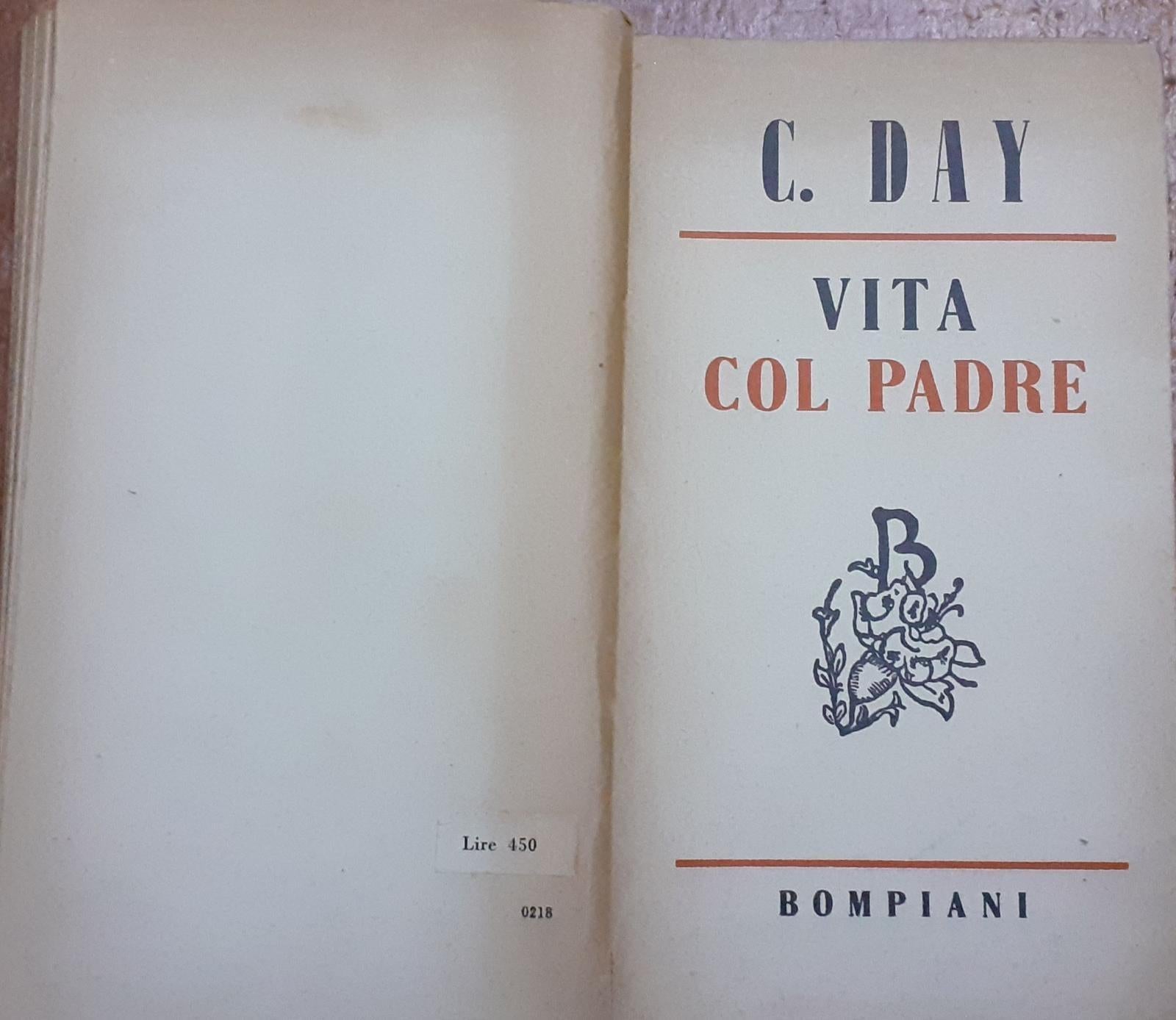 Vita col padre - copertina