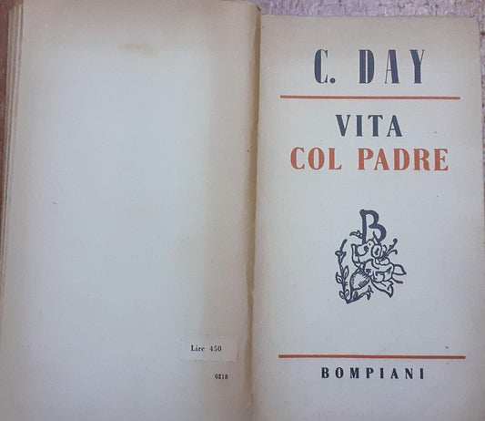Vita col padre - copertina