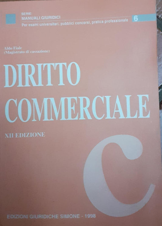 Diritto commerciale - copertina