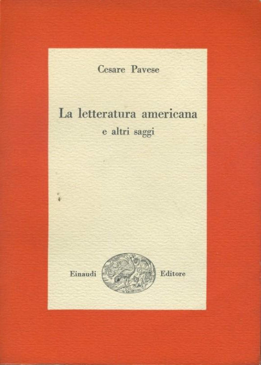 La letteratura americana e altri saggi - copertina