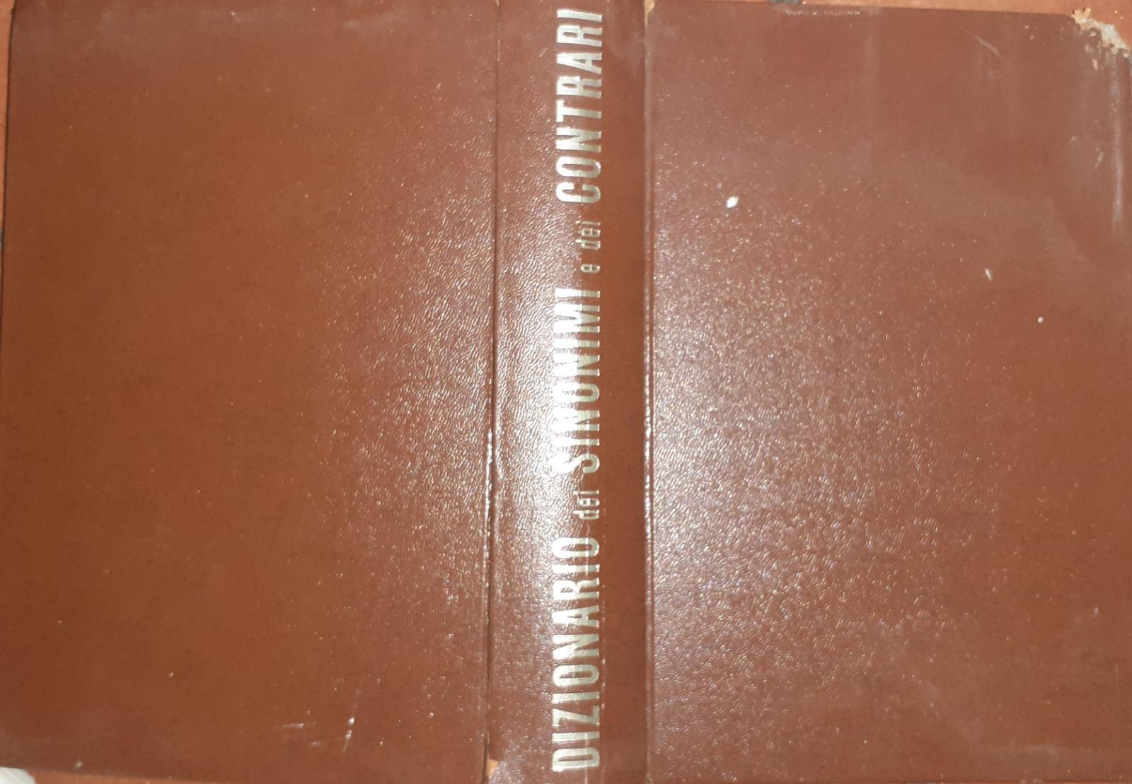 Dizionario dei sinonimi e dei contrari - copertina