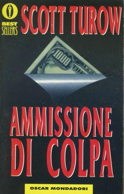 Ammissione di colpa - copertina
