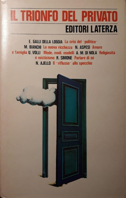 Il trionfo del privato - copertina