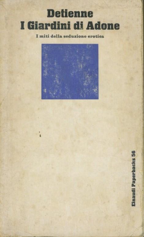 I giardini di Adone - copertina