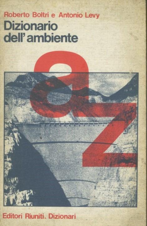 Dizionario dell'ambiente - copertina