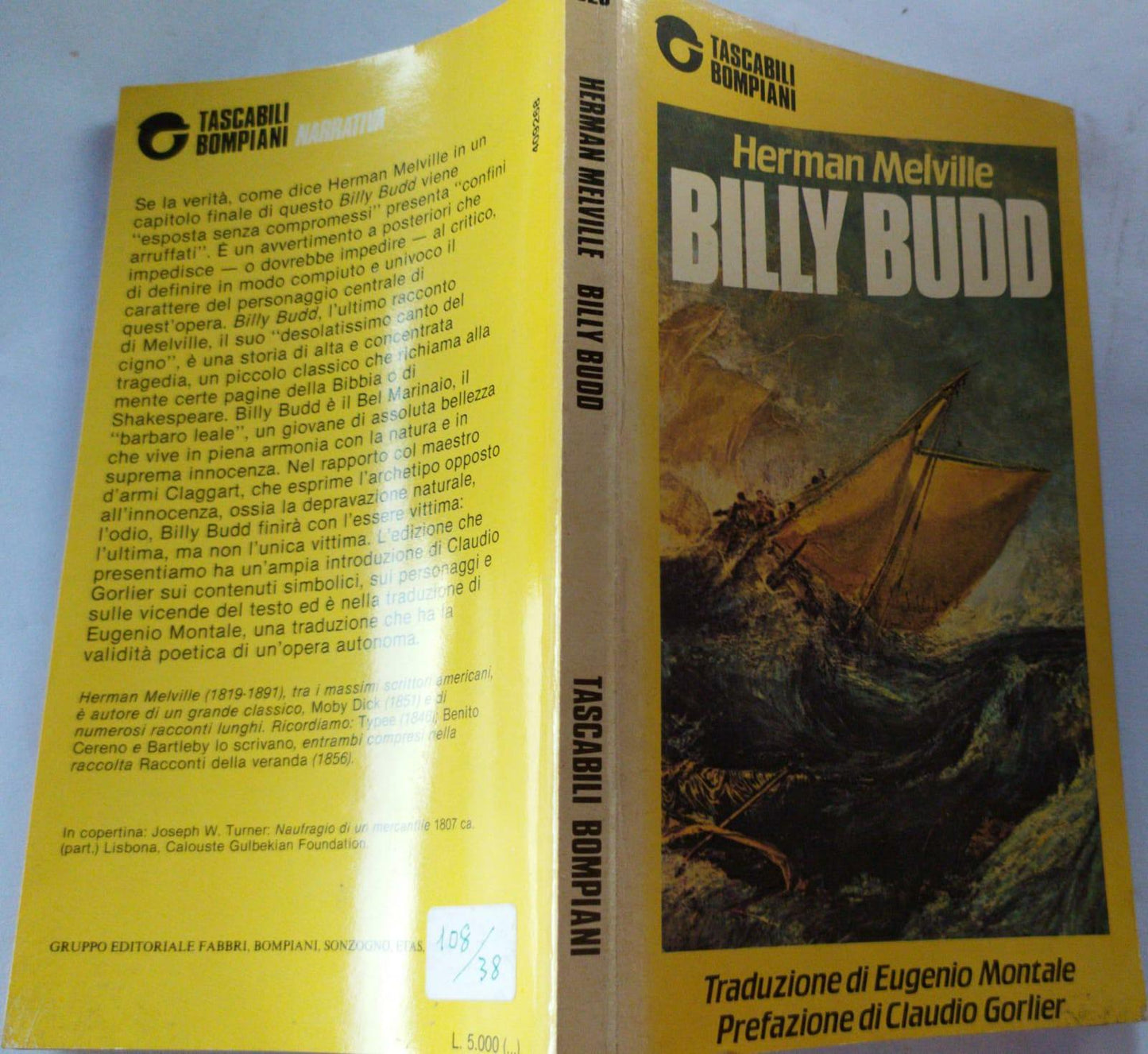 Billy Budd - copertina