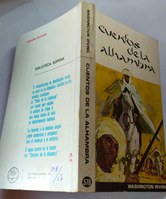 Cuentos de la alhambra - copertina