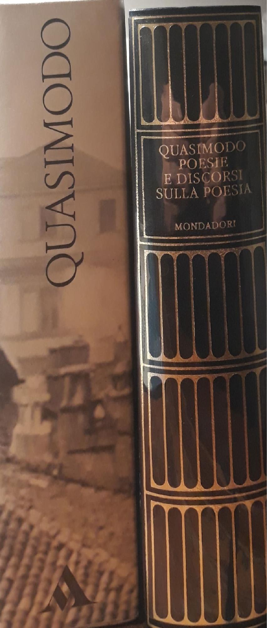Poesie e discorsi sulla poesia - copertina