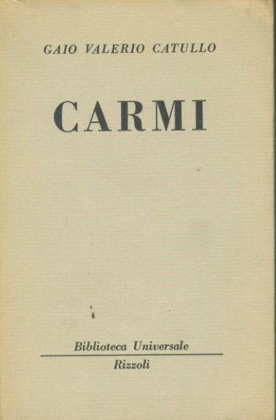 Carmi - copertina