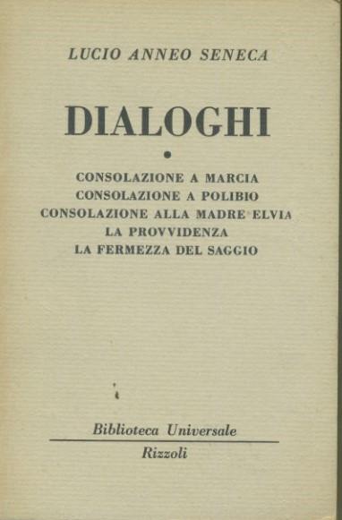 Dialoghi. Volume primo - copertina