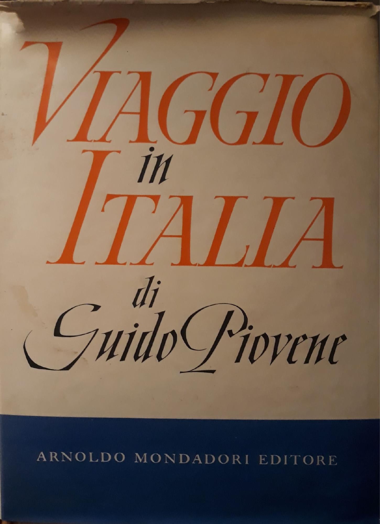 Viaggio in Italia - copertina