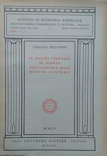 Il Saggio ufficiale di sconto nell'economia delle Banche Centrali - copertina