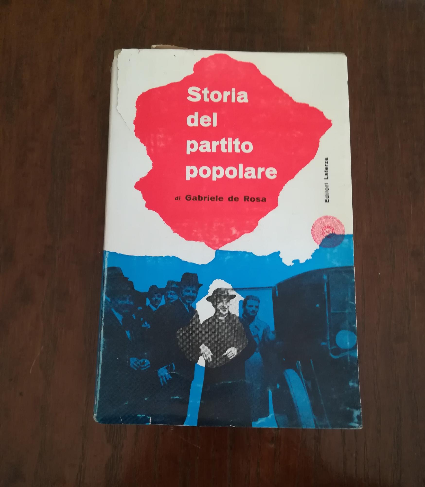Storia del partito popolare - copertina