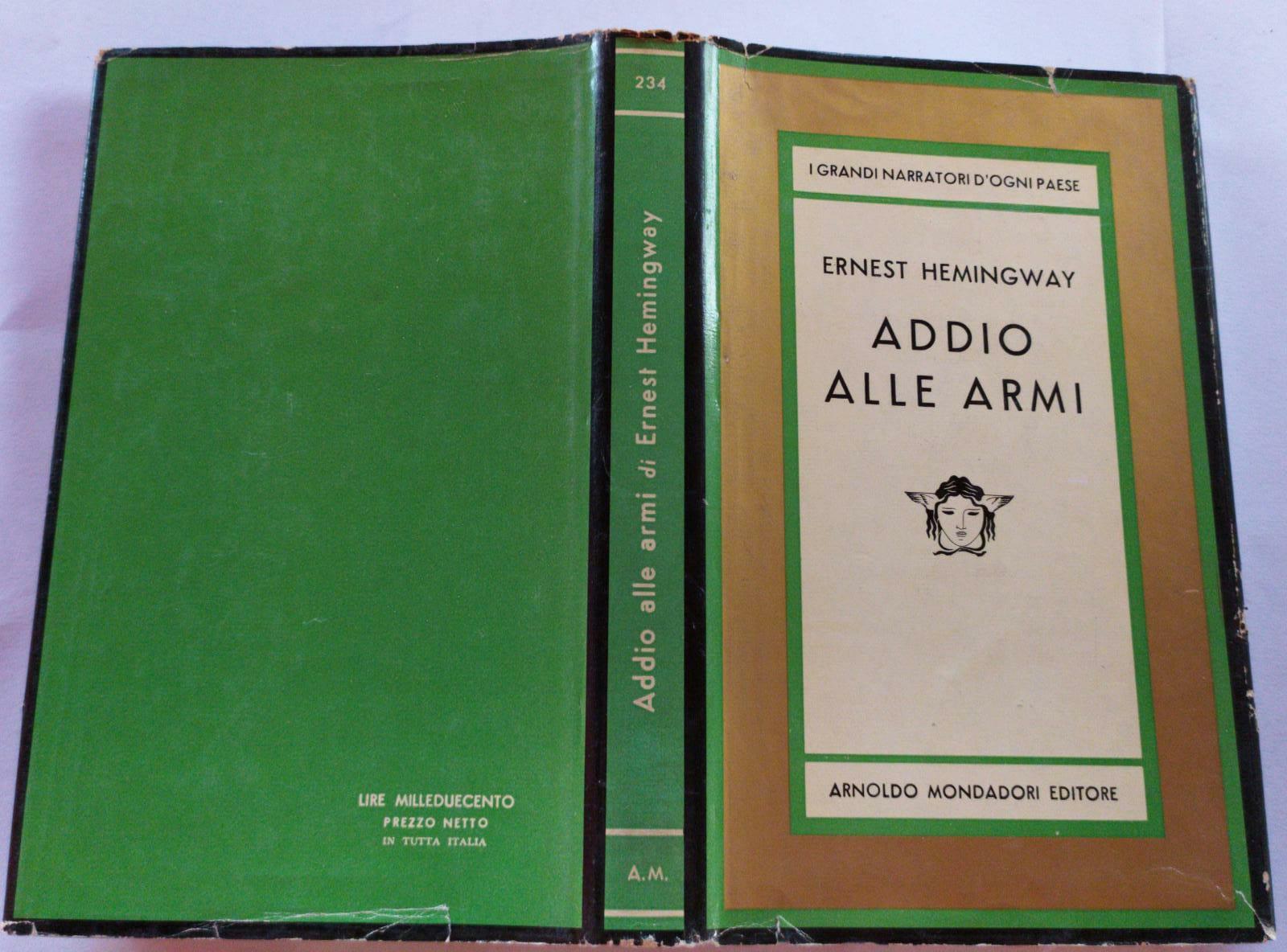 Addio alle armi - copertina