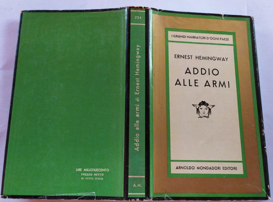 Addio alle armi - copertina