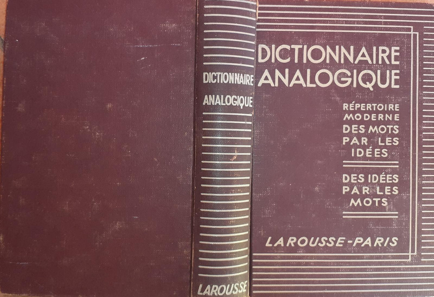 Dictionnaire analogique - copertina