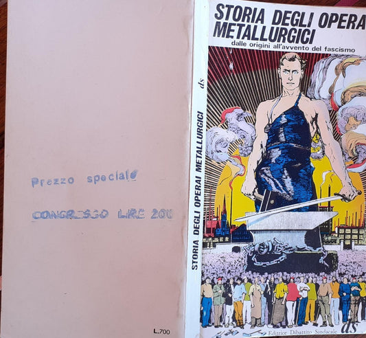 Storia degli operai metallurgici - copertina