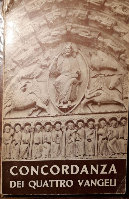 Concordanza dei quattro vangeli - copertina
