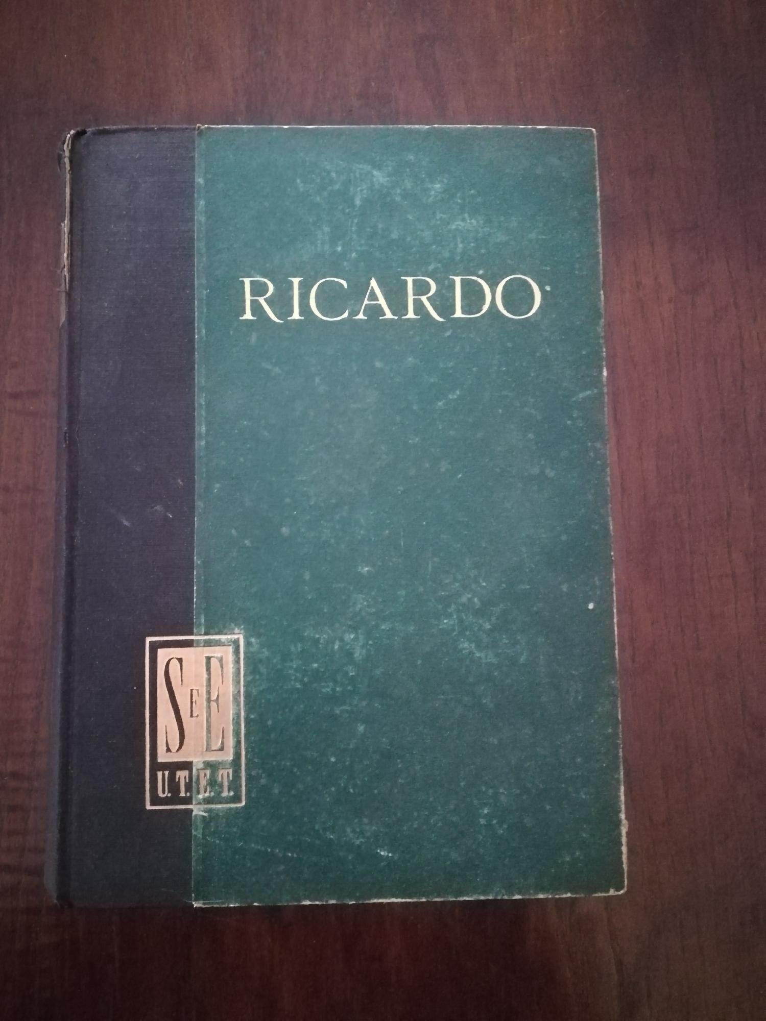 Principi dell'economia politica - copertina