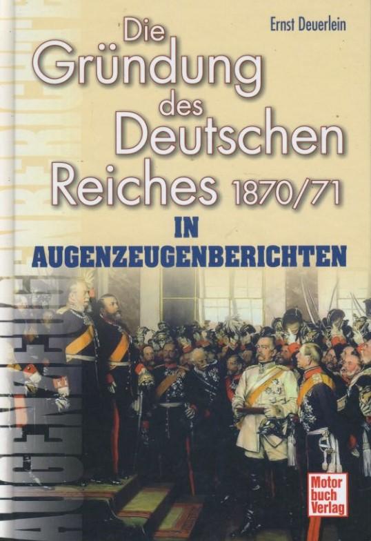 Die grundung des deutschen reiches 1870/71 - copertina