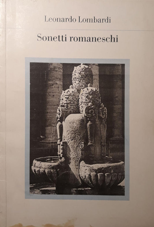 Sonetti romaneschi - copertina