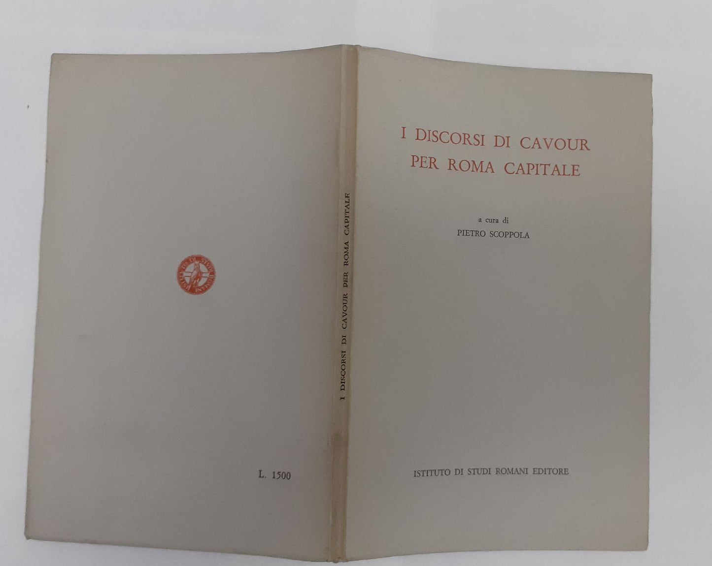I discorsi di Cavour per Roma Capitale - copertina