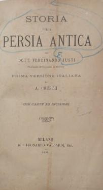 Storia della Persia antica - copertina