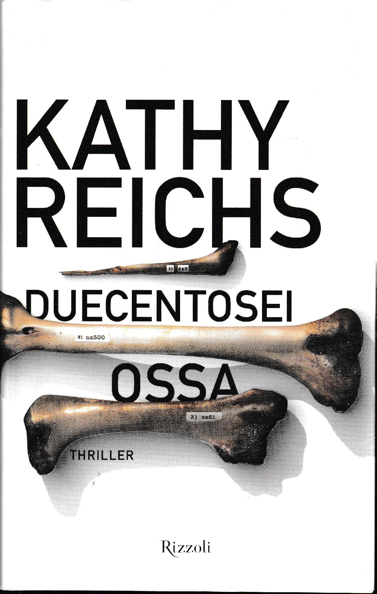 Duecentosei ossa - copertina