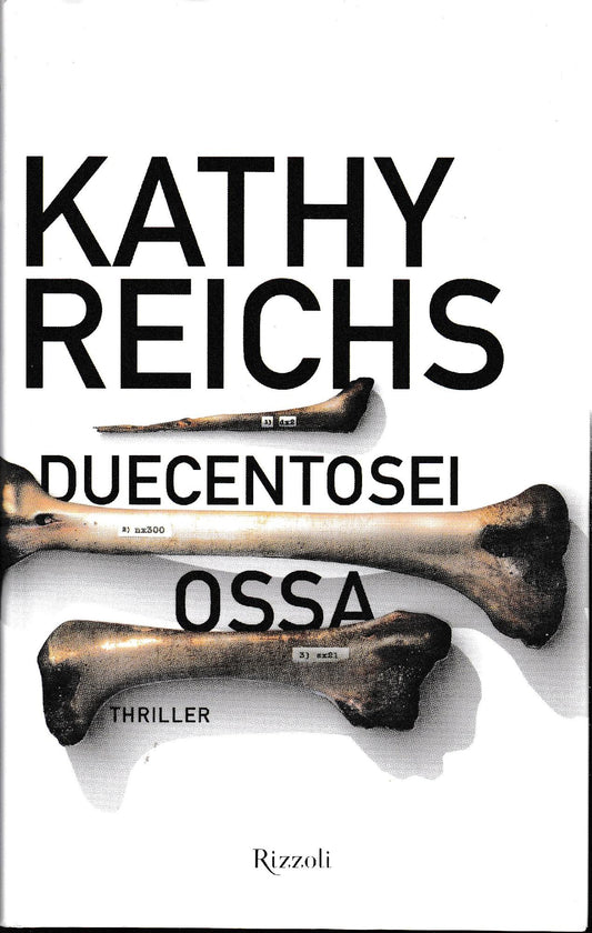 Duecentosei ossa - copertina