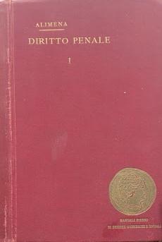 Principii di Diritto Penale, volume I - copertina