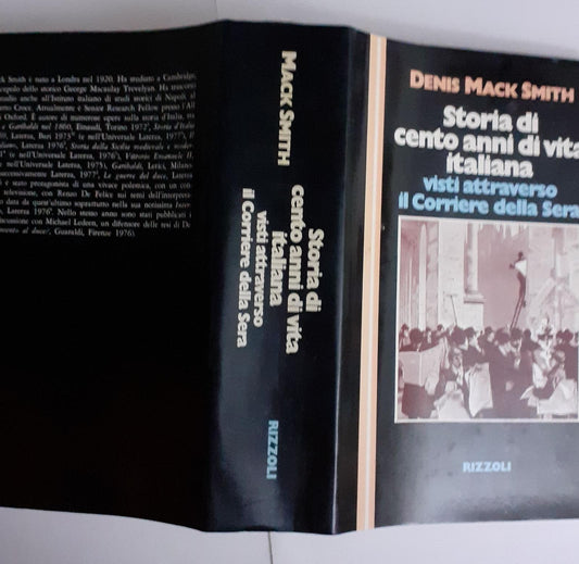 Storia di cento anni di vita italiana visti attraverso il Corriere della Sera - copertina
