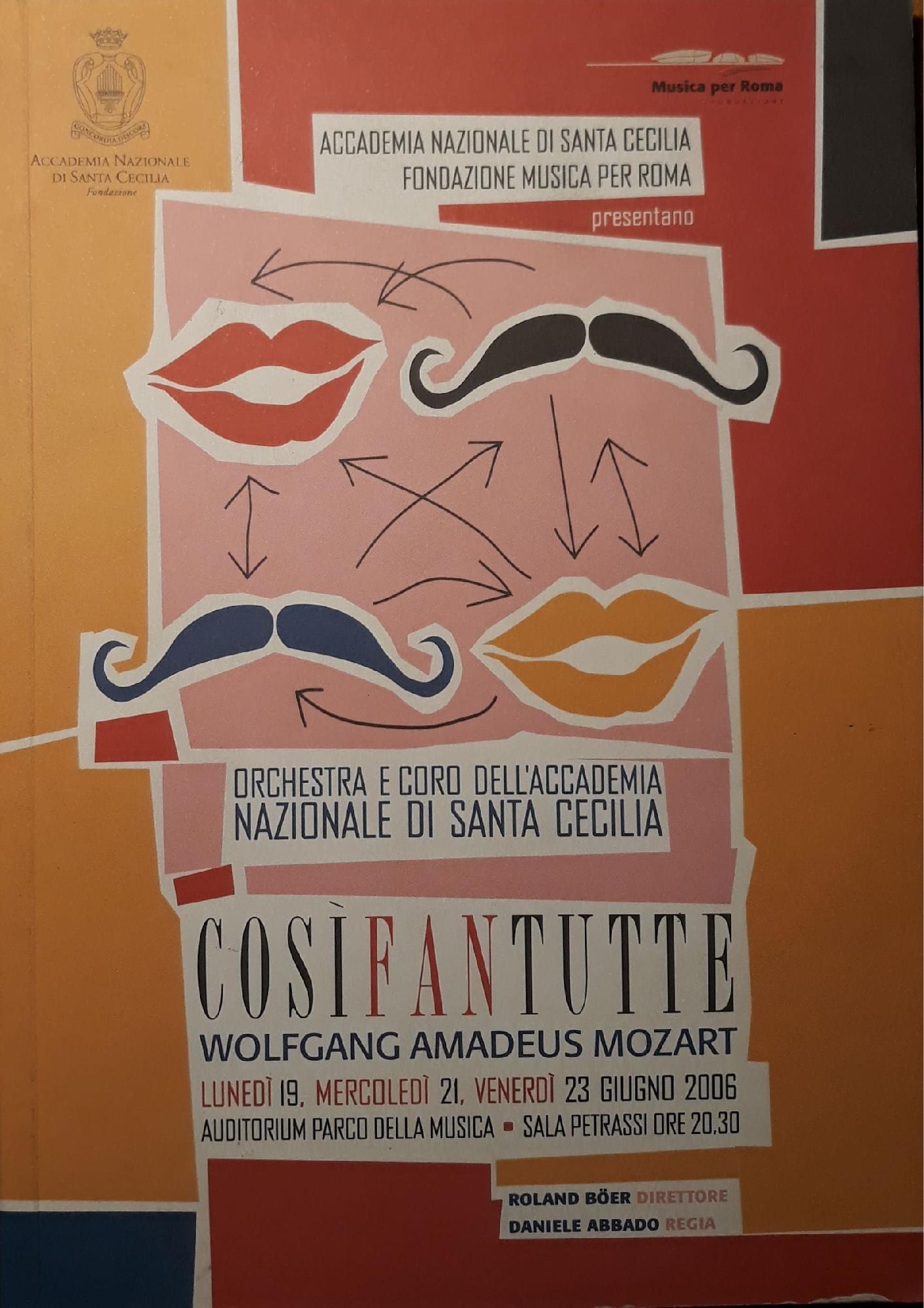 Così fan tutte - copertina
