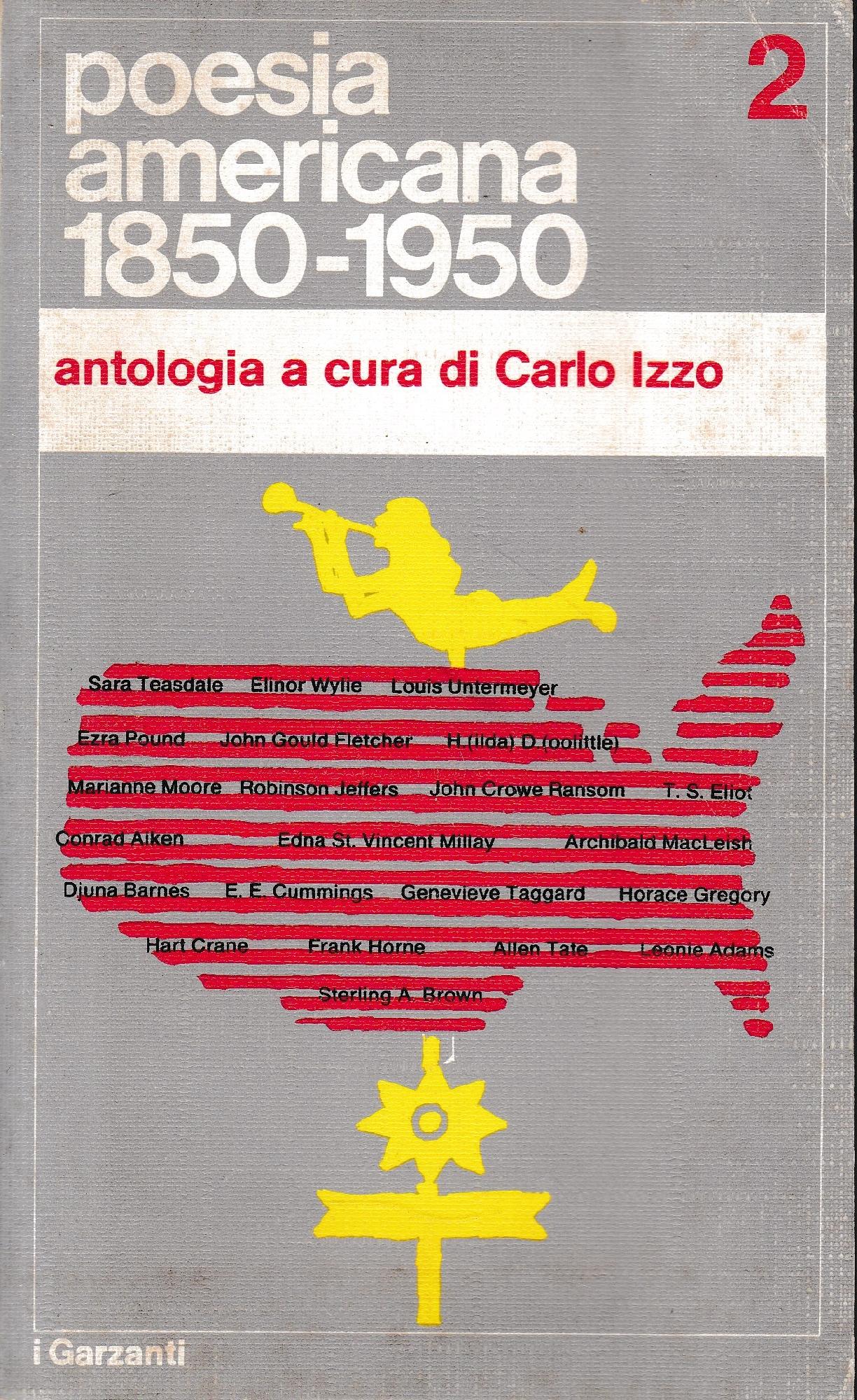 Poesia americana 1850-1950. Vol. secondo - copertina