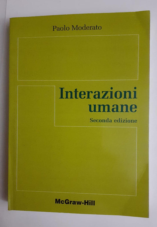 Interazioni umane - copertina