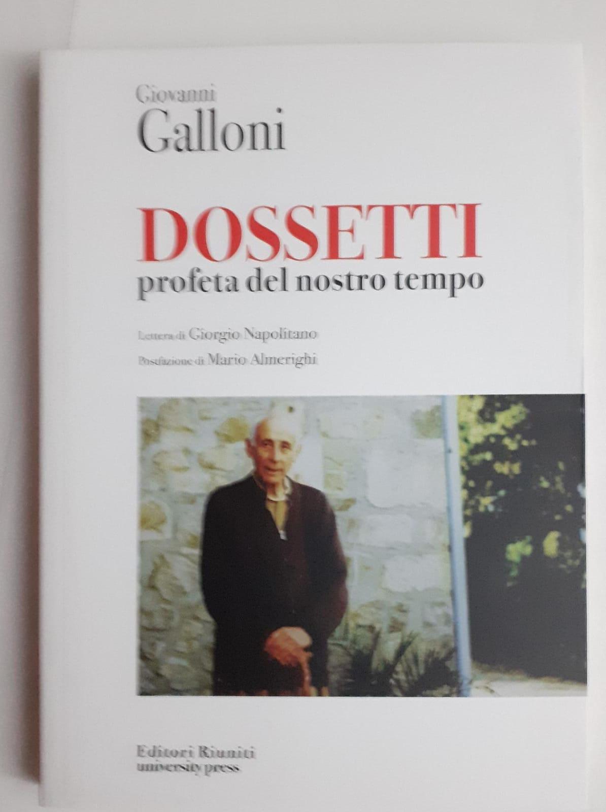 Dossetti, profeta del nostro tempo - copertina