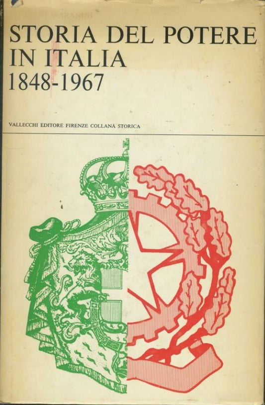 Storia del poetere in Italia 1848 -1967 - copertina