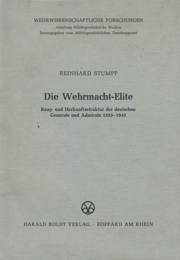 Die wehrmacht elite - copertina